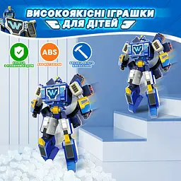 Ігровий набір Super Wings Transforming Всесвітній космодром 3в1 (YW780288) - мініатюра 4