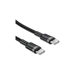 Дата кабель USB-C to USB-C 1.2m 60W black Acefast (6974316285137) - мініатюра 3