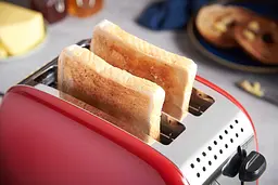 Тостер Russell Hobbs Colours Plus 1600 Вт нержав. підігрів розморозка червоний - мініатюра 10
