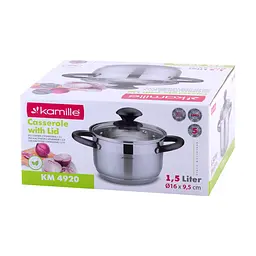 Каструля Kamille KM-4920 1.5 л - мініатюра 5