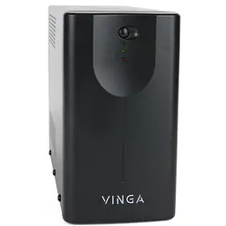 Пристрій безперебійного живлення Vinga LED 1500VA metal case (VPE-1500M) - мініатюра 2