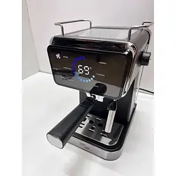 Кавоварка Zepline ZP-6802 еспресо з капучинатором напівавтомат холодний гарячий еспресо 3000 Вт 2 л чорна - мініатюра 4