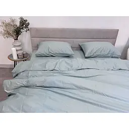 Підковдра Ecotton Aqua Grey сатин 150х215 см сіро-блакитна (24768) - мініатюра 5