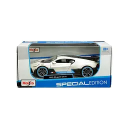 Масштабна модель автомобіля Maisto Bugatti Divo білий 1:24 (31526 met. white) - мініатюра 6