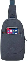 Сумка для ноутбука Rivacase 7711 Dark Grey 10.5" (7711DarkGrey) - мініатюра 3