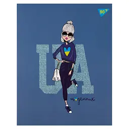 Щоденник шкільний YES Girl UA A5 Різнокольоровий 40 л (911541)