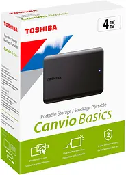 Зовнішній жорсткий диск Toshiba Canvio Basics 2022 4TB Black (HDTB540EK3CA) [89237] - мініатюра 5