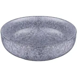Тарілка Ardesto Loreto, 1150мл, 20см, порцеляна, сірий (AR1020LG)