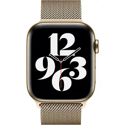 Ремінець WiWU Milano Stainless Steel для Apple Watch 42/44/45/49mm Gold [82229] - мініатюра 4