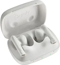 Навушники TWS Poly Voyager Free 60 Earbuds + BT700C + BCHC White (7Y8L4AA) - мініатюра 6