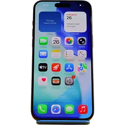 Смартфон Apple iPhone 15 Pro Max 256GB Black Titanium (MU773) Б/В [156609]