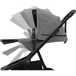 Дитяча коляска Thule Sleek Black/Grey Melange (TH 11000021) - мініатюра 7