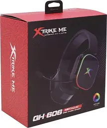 Ігрова гарнітура Xtrike Me GH-606 RGB XBOX/PS/PC Black (GH-606) - мініатюра 4