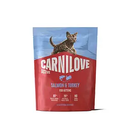 Сухий корм для кошенят Carnilove Active Salmon & Turkey Kitten суперпреміум лосось та індичка 400 г