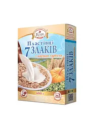 Суміш пластівців Козуб Продукт 7 злаків+насіння гарбуза 600 г