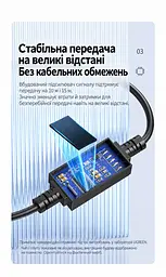Кабель для принтера UGREEN US135 USB 2.0 USB-A - USB-B 1 м чорний (20846) - мініатюра 15