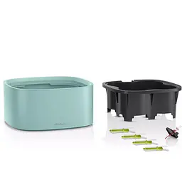 Вазон Lechuza Pila Planter Color 35х35х16.5см блакитний (15942) - мініатюра 2
