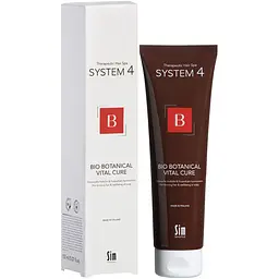 Бальзам для шкіри голови в разі випадіння волосся System 4 Bio Botanical Vital Cure Sim Sensitive 150 мл