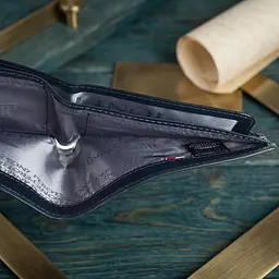 Горизонтальне портмоне Tony Perotti Italico 3685 nero (90053) Чорне - мініатюра 4