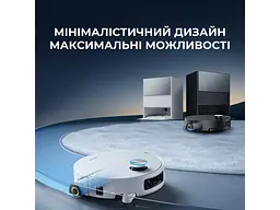 Робот-пилосос з вологим прибиранням Dreame Aqua 10 Ultra Roller Complete Black (RLH71DE-1-bl) - мініатюра 6