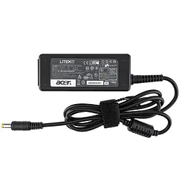 Блок живлення для ноутбука Acer 19V 2.15A 40W 5.5*1.7мм прямий роз'єм чорний - мініатюра 2