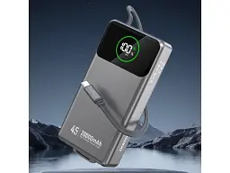 Зовнішній акумулятор (Power Bank) Dudao K31 Pro 20000 mAh 45W Gray (6977196682010) - мініатюра 9
