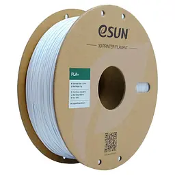 Пластик для 3D-принтера eSUN PLA+ P1.75мм, 1кг, white cold (PLA+P175CW1) - мініатюра 1