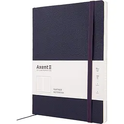Книга записна Axent Partner Soft L клітинка 190x250 мм 96 аркушів синя (8615-02-A) - мініатюра 2