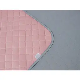 Покривало велюр Pink and Grey Руно ромб 180 х 220 см (340.55 Pink and Grey ромб) - мініатюра 6