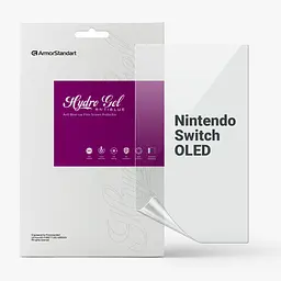 Гідрогелева захисна плівка Nintendo Switch OLED, Anti-Blue, прозора, протиударна, захист від синього світла, відновлення від подряпин, стійка до подряпин, проста установка, ArmorStandart (ARM75875)