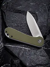 Ніж складаний кишеньковий Civivi Elementum, (7.5 см) D2 / G10 оливковий - мініатюра 3