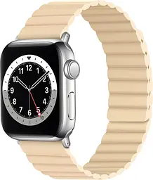 Силіконовий магнітний ремінець Tasikar для Apple Watch 45 мм, 44 мм, 42 мм, серія 8, 7, 6, 5, 4, 3, 2, 1 SE - мініатюра 2