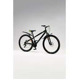 Велосипед SPELLI MASTER 26" Чорно-зелений з сірим