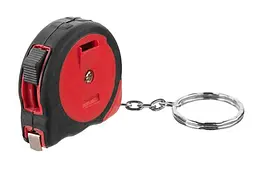 Рулетка брелок вимірювальна Intertool 1 м x 6 мм - мініатюра 4