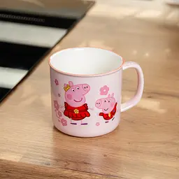 Чашка порцелянова Peppa Pig 400 мл, рожевий Yiwu HP-15-13 - мініатюра 4
