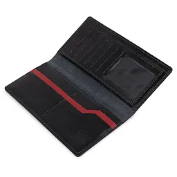 Шкіряне портмоне унісекс Grande Pelle 11513 чорний - мініатюра 7