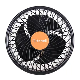 Автомобільний вентилятор Mitchell 6" 24V 12W на затиску два режими (HX-T704) - мініатюра 2