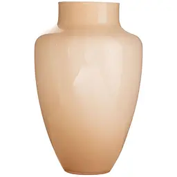 Ваза Lefard Olaf Beige скляна 30х21 см (804-162)
