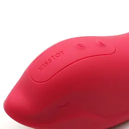 Вібратор та кліторальний стимулятор KISTOY Heidi Red - мініатюра 5