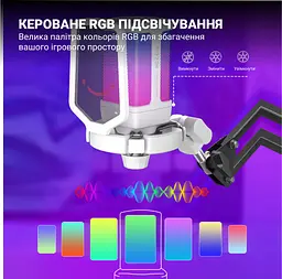 Мікрофон Fifine White (Q6TW) - мініатюра 6