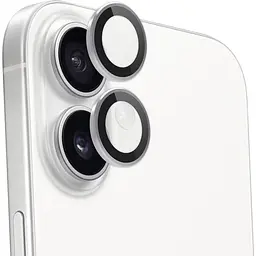 Захисне скло на камеру iLera FocusPro Lens для Apple iPhone 16/16 Plus White (iLFPW16) [124807] - мініатюра 3