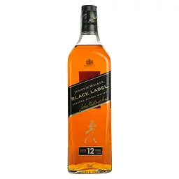 Віскі Johnnie Walker Black Label Blended Scotch Whisky 40% 1 л - мініатюра 1