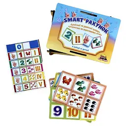 Дерев'яний пазл-сортер SMART РАХУНОК Ubumblebees (ПСФ097) PSF097 математичий посібник