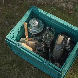 Туристичний складний ящик-контейнер Naturehike NH20SJ036 25л (Сірий) - мініатюра 4