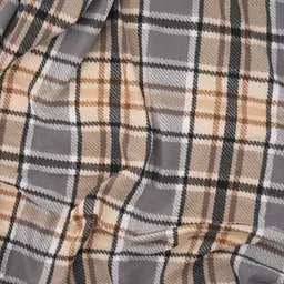 Плед Ardesto Fleece 130x160см, клітинка, сірий (ART0721PB) - мініатюра 5
