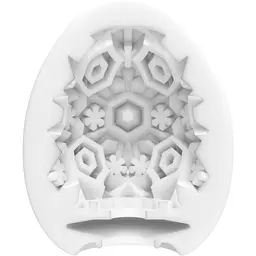 Мастурбатор-яйце Tenga Egg Snow Crystal з охолоджувальним лубрикантом (4821002029907) - мініатюра 2