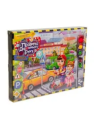 Настільна гра Danko Toys Правила дорожнього руху, укр. (G-PDD-02U) (2000901303932) shop (2000901303932) - мініатюра 1