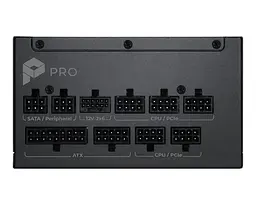 Блок живлення 850 Вт, PRO A850PL PCIE5, Black, модульний, 80+ Platinum, Active PFC, 12 см MSI teh0034047 - мініатюра 2