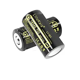 Акумулятор 16340 LiitoKala Lii-16A 700 mAh літій-іонний Li-Ion батарейка CR123A 4,2V Плоский плюс (19317) - мініатюра 3