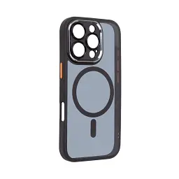 Чохол ArmorStandart Unit MagSafe SE для Apple iPhone 16 Pro Black Orange - мініатюра 2